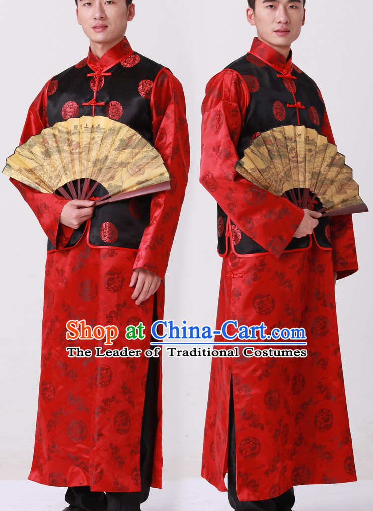 Chinese Classic Bridegroom Wedding Outfits