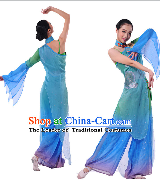 Chinese Folk Classical Dancing Costume Dancewear Discount Dane Supply Dance Wear China Wholesale Dance Clothes