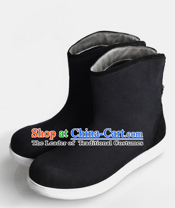 Handmade Traditional Chinese Ancient Style Official Boots