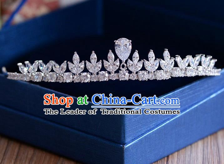 Traditional Jewelry Accessories, Palace Princess Bride Royal Crown, Engagement Royal Crown, Wedding Hair Accessories, Baroco Style Crystal Pearl Headwear for Women