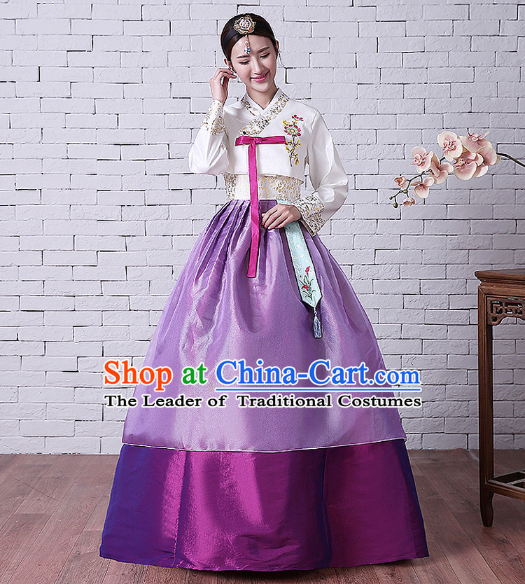 Korean Traditional Costumes Ancient Clothes Wedding Dress Korean Full Dress Formal Attire Ceremonial Dress Court Stage Dancing