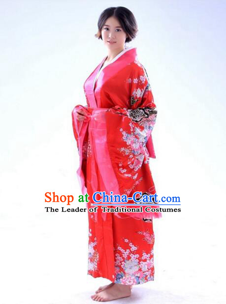 Kimono Japanese Japanese Traditional Garmentl Costumes Women Dress COSPLAY Ceremonial Wafuku Stage Show
