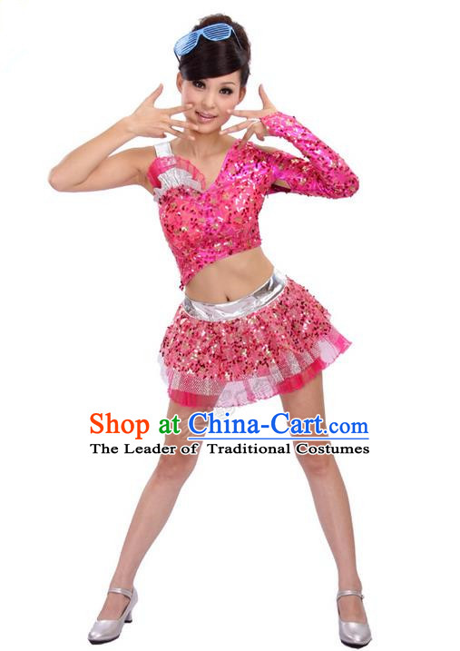 High-quality Dancewear Costumes for Jazz, Tap, Lyrical, Hip Hop and Ballet, Folk Dance Costume, Jazz Dancing Cloth for Women