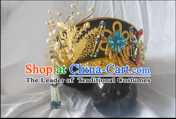 Qing Dynasty Imperial Empress Handmade Phoenix Zhenhuan Hair Accessories