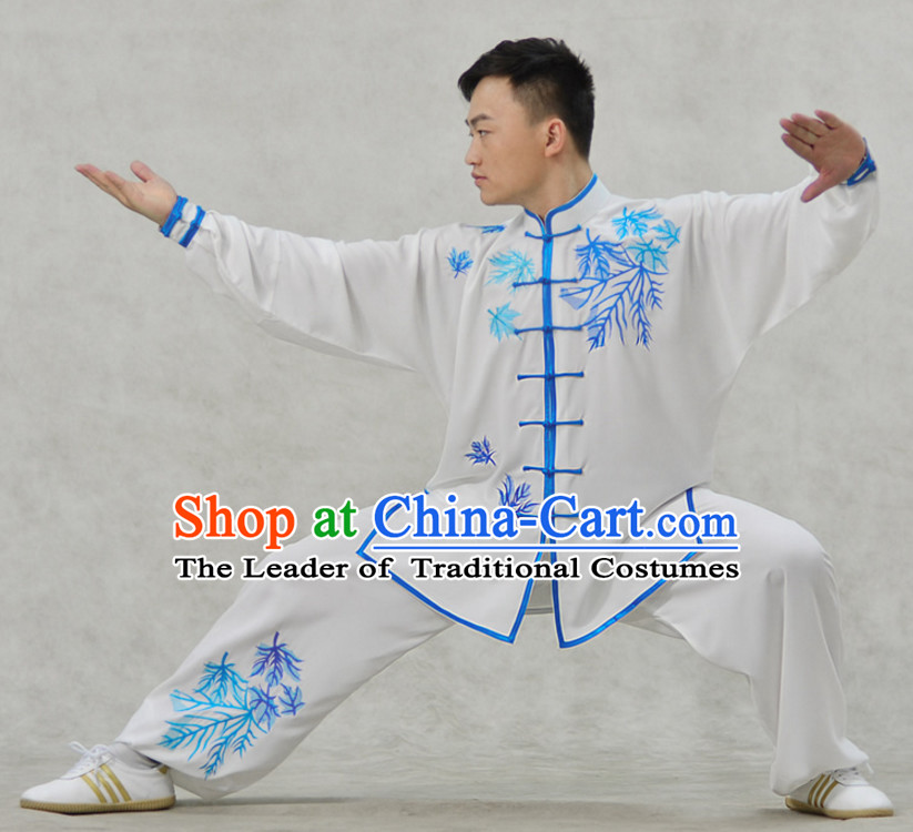 Kung Fu Costume Jacket Uniform Martial Arts Clothes Shaolin Uniform Kungfu Uniforms Supplies for Men Women Adults Kids