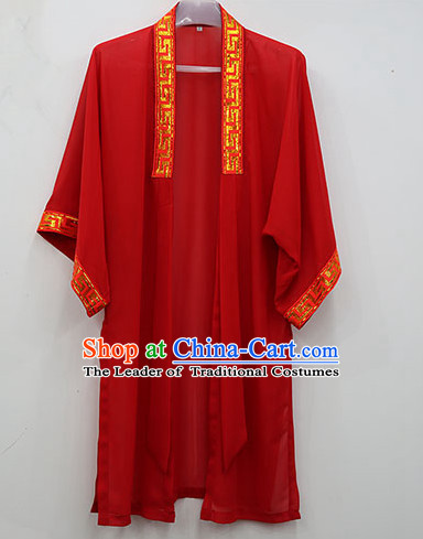 Red Wudang Uniform Taoist Uniform Kungfu Kung Fu Clothing Clothes Pants Shirt Supplies Wu Gong Outfits Mantle Cape