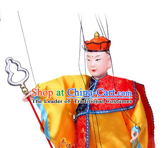 Traditional Chinese Handmade Tang Seng String Puppet Hand Puppets