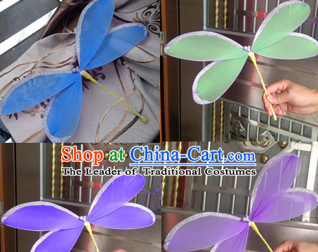 Handmade Dragonfly Dance Props Props for Dance Dancing Props for Sale for Kids Dance Stage Props Dance Cane Props Umbrella Children Adults