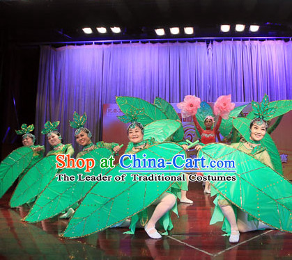 Handmade Big Leaf Dance Props Props for Dance Dancing Props for Sale for Kids Dance Stage Props Dance Cane Props Umbrella Children Adults