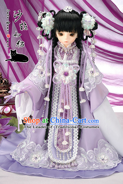 Chinese Princess Clothing and Hair Accessories Complete Set