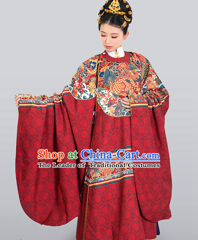 Ancient Chinese Ming Dynasty Princess Royal Imperial Clothing for Women