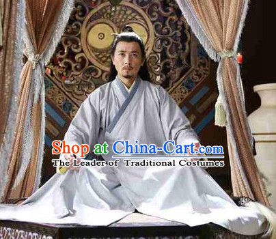 Chinese Ancient Taoist Clothing Complete Set for Men