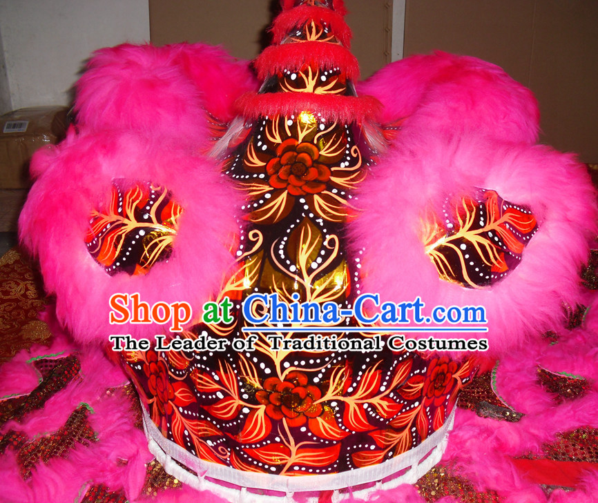 Top Peachblow Competition and Parade Lion Dancing Equipment Complete Set