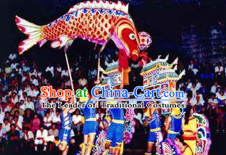 Traditional Chinese Lion Dance Dragon Dance Carp Dance Props