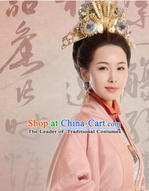 Chinese Ancient Ming Dynasty Empress Crown Headwear