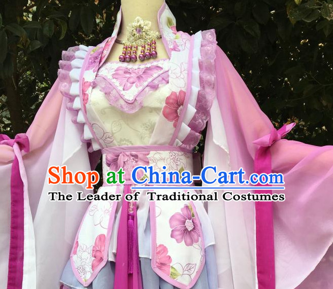 Chinese Traditional Cosplay Costumes Complete Set