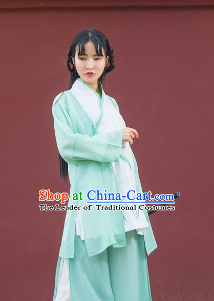 Asian Traditional High Quality Hanfu Han Dynasty Clothes Costume Costumes Complete Set for Women Girls Children Adults