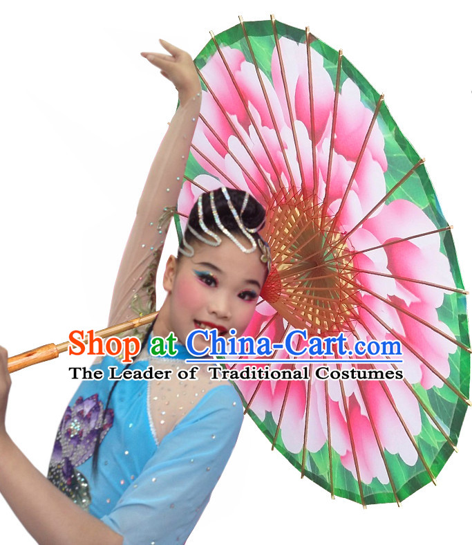 Asian Dance Umbrella Chinese Handmade Umbrellas Stage Performance Umbrella Dance Props