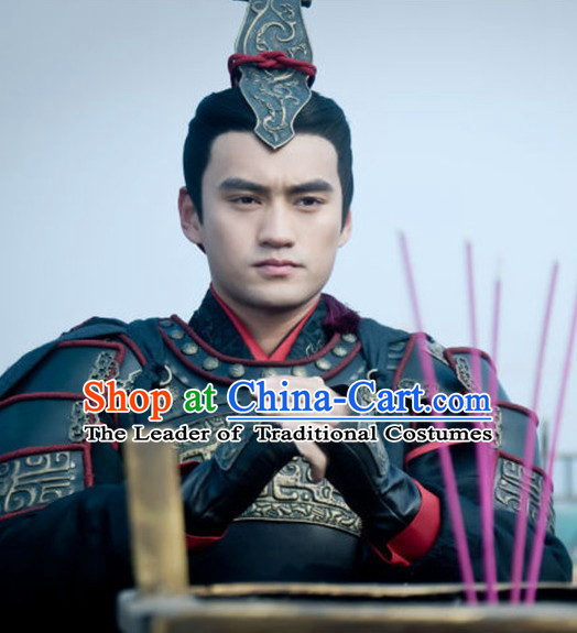 Chinese Ancient Black Wigs for Men