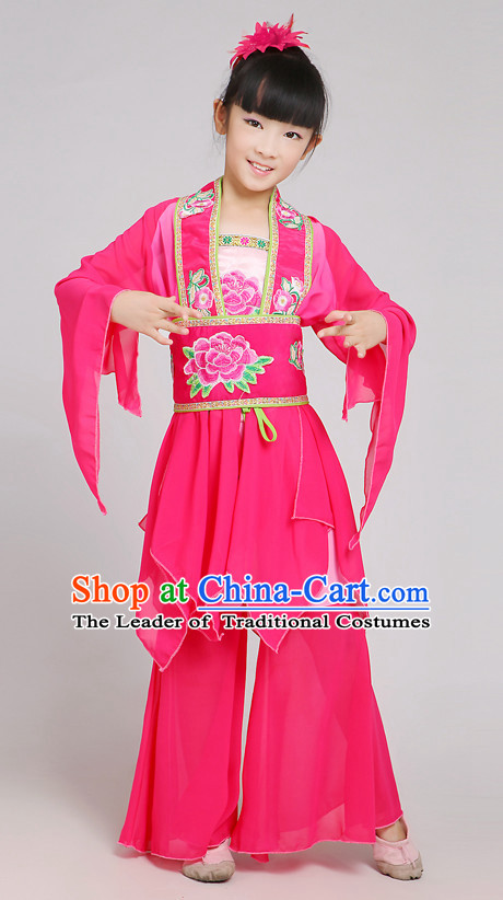 Chinese Dance Costume Ribbon Dance Costumes Fan Dance Dancer Dancing Dresses