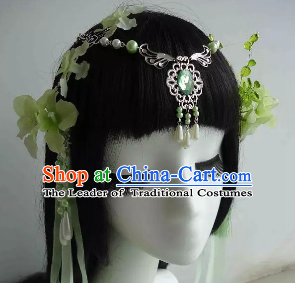 Traditional Chinese Headpiece Headdress Hair Decorations Hair Sticks Head Gear Hair Decoration Set