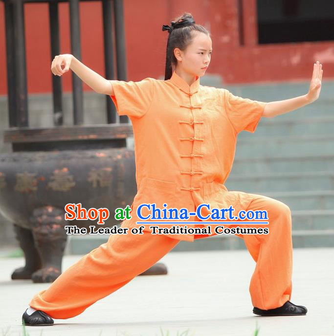 Top Kung Fu Costume Martial Arts Kung Fu Training Uniform Gongfu Shaolin Wushu Clothing for Women