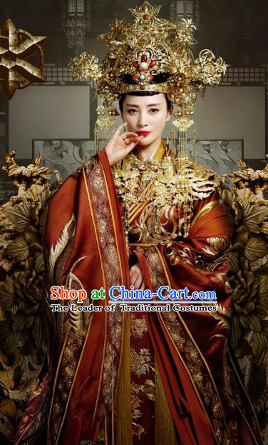 Traditional Ancient Chinese Costume Elegant  Han Dynasty Hanfu Embroidered Clothing