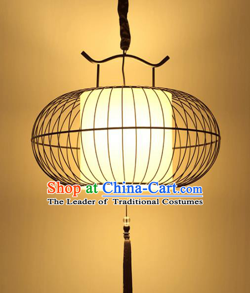 Traditional Chinese Handmade Round Palace Lantern China Ceiling Palace Lamp