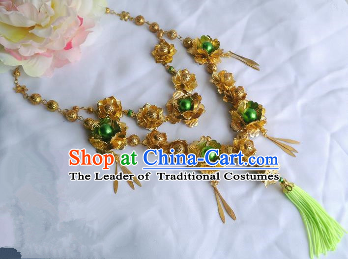 Traditional Handmade Chinese Ancient Classical Accessories Necklace for Women
