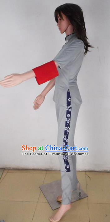 Traditional Chinese Yangge Fan Dance Modern Dance Costume