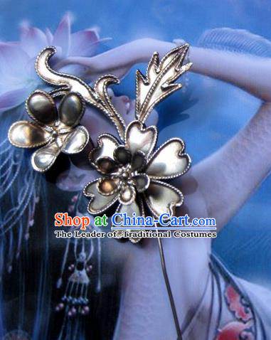 Traditional Chinese Ancient Classical Handmade Hair Accessories Headwear Hairpin for Women