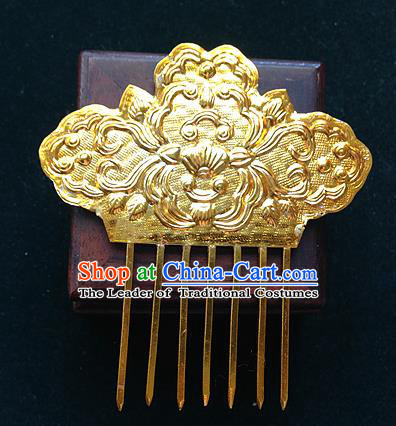 Traditional Handmade Chinese Ancient Classical Hair Accessories Barrettes Hairpins, Hair Sticks Jewellery, Bride Hair Combs for Women