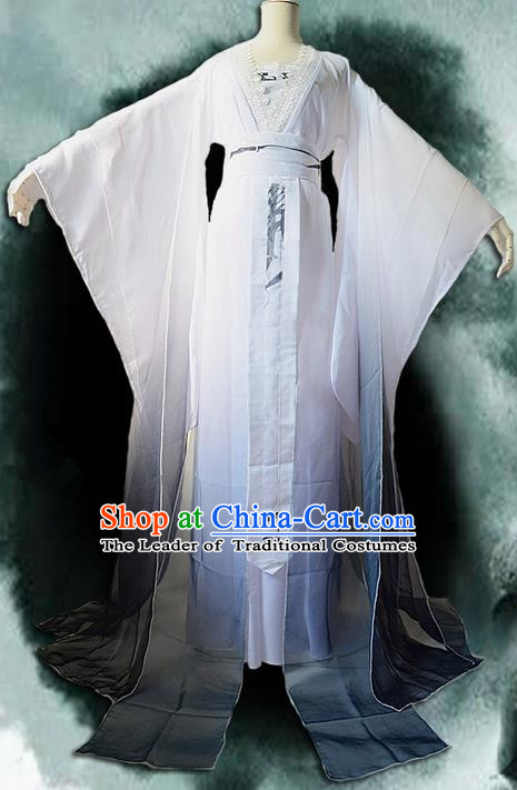 Traditional Chinese Cosplay Nobility Lady Costume, Chinese Ancient Hanfu Tang Dynasty Imperial Princess Dress Clothing for Women
