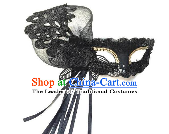 Top Performance Catwalks Headwear Halloween Cosplay Hair Accessories Mask