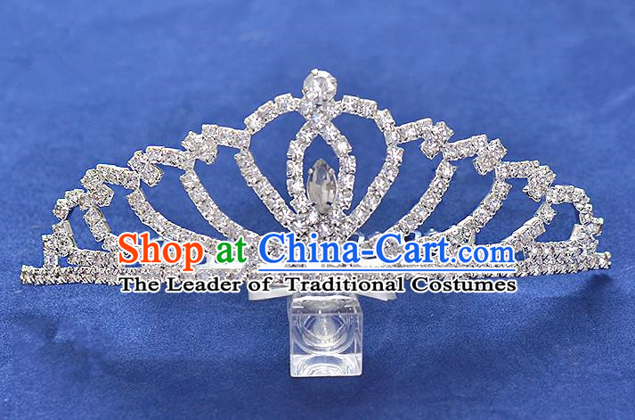 Top Grade Handmade Chinese Classical Hair Accessories Princess Wedding Hair Comb Hair Stick Headband Bride Headwear for Women