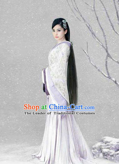 Traditional Ancient Chinese Princess Costume, Elegant Hanfu Clothing Chinese Han Dynasty Fairy Dress Clothing for Women
