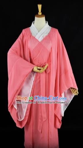 Traditional Chinese Ancient Palace Lady Costume, China Tang Dynasty Princess Dress Clothing for Women