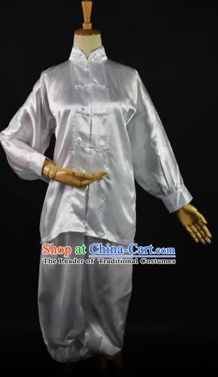 Traditional Chinese Ancient Martial Arts Costume, China Tang Suit Taiji Kung Fu Clothing for Women