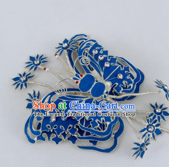 Chinese Traditional Peking Opera Butterfly Hairpins Ancient Princess Hair Accessories for Women