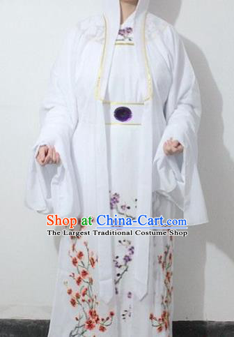 Chinese Traditional Peking Opera Niche Robe Ancient Scholar Embroidered Costume for Men