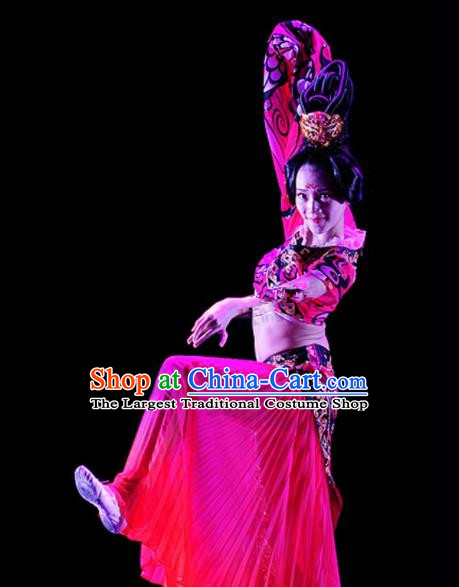Chinese Traditional Classical Dance Costumes Ancient Folk Dance Clothing for Women