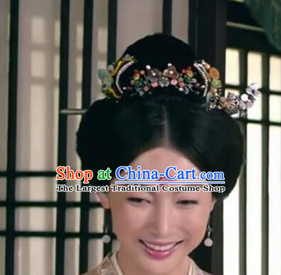 Chinese Ancient Imperial Consort Hair Accessories Tang Dynasty Hairpins for Women