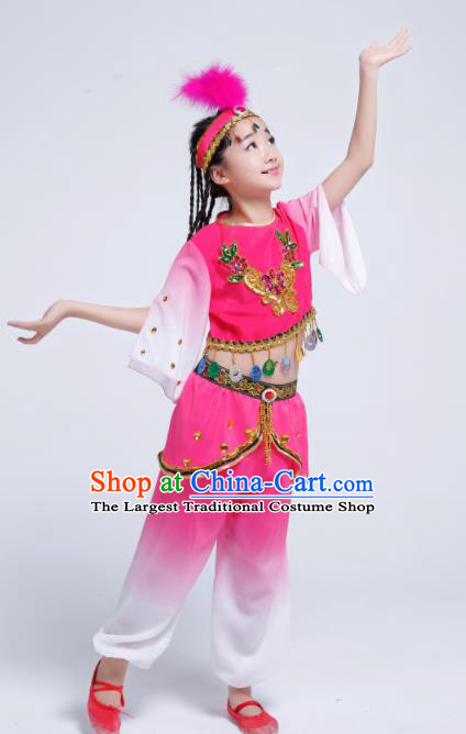 Traditional Chinese Fan Dance Folk Dance Costume Classical Yangko Dance Classical Dance Dress