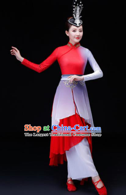 Chinese Traditional Folk Dance Costume Classical Dance Yangko Clothing for Women