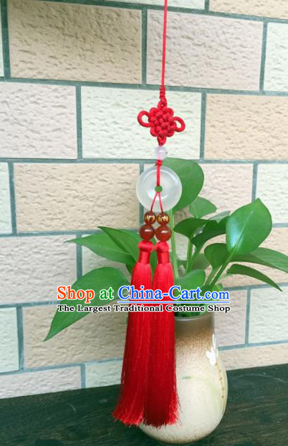 Chinese Traditional Jade Accessories Tassel Jade Pendant Ornaments