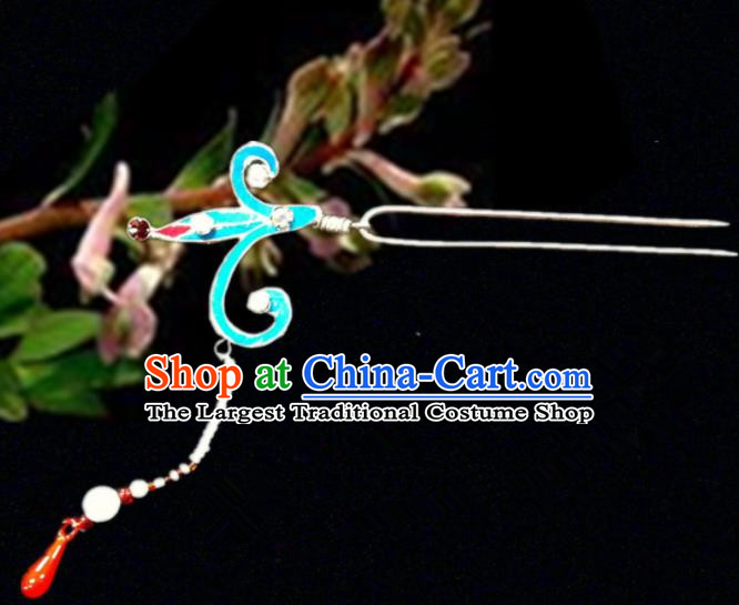 Chinese Traditional Ancient Hairpins Beijing Opera Tassel Hair Accessories for Women