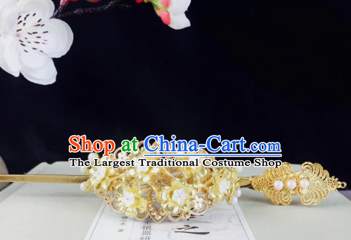 Chinese Classical Hairpins Hair Crown Traditional Ancient Hair Clip for Women