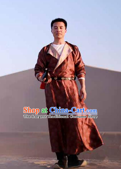 Chinese Ancient Tang Dynasty Swordsman Imperial Bodyguard Costumes for Men