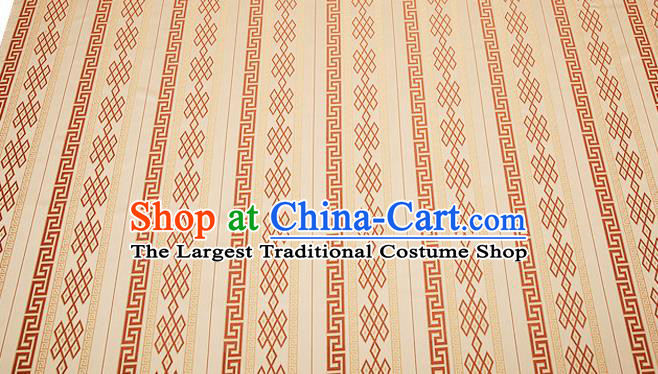 Chinese Traditional Garment Fabric Classical Pattern Design Brocade Cushion Material Drapery
