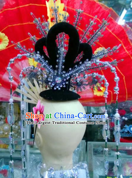 Chinese Classical Hair Accessories Traditional Ancient Beijing Opera Phoenix Coronet for Women